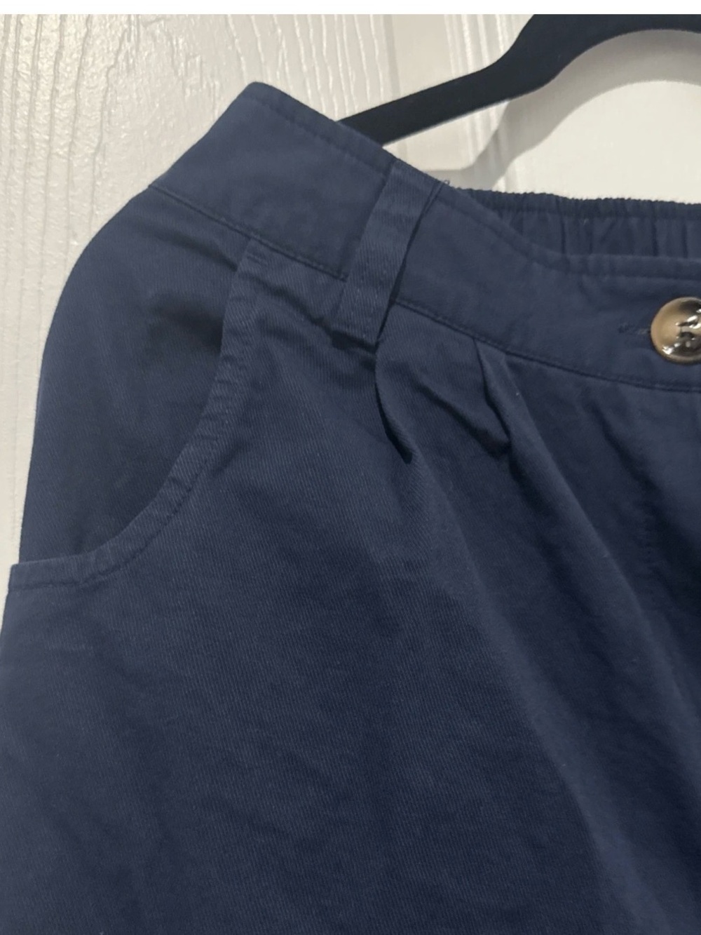 Halara Women’s Navy Casual Pull-On pants size L NWOT
